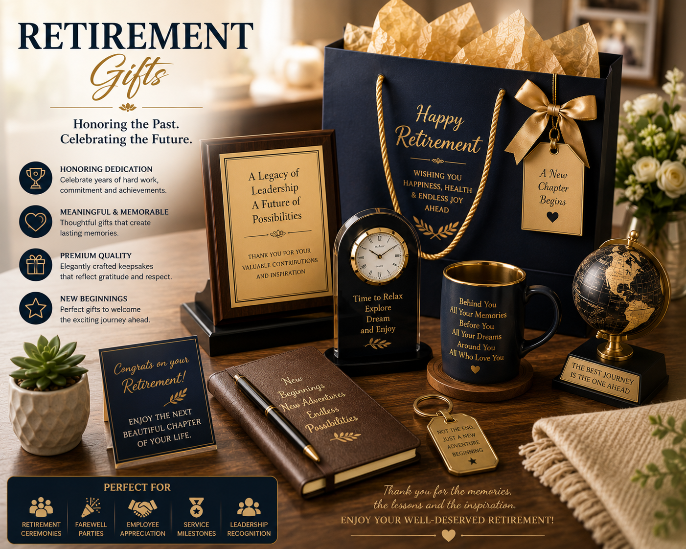 Retirement gifts